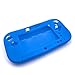 vhbw Hülle Case kompatibel mit Nintendo Wii U Gamepad Spielkonsole, Controller - Silikon, Blau