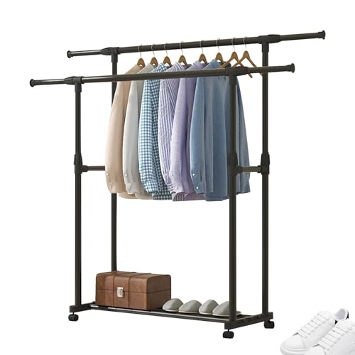 Porte-cintre pliable et réglable pour un rangement sur mesure - 2