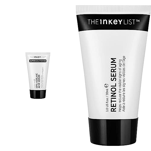 The INKEY List | Azelaic Acid 10% Serum | Supersolutions | 30ml & 1% Retinol Serum bekämpft Falten und Zeichen der Hautalterung 30ml