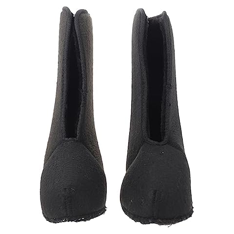 Toddmomy 1 Pair Boot Lining Thermal Socks Snow Boot Liners Winter Shoes Accessory Comfortable Shoes Lining Snowboots Insole Winter Shoes Socks Womens Shoe Inserts Men Rain Boots Black Plush Cover