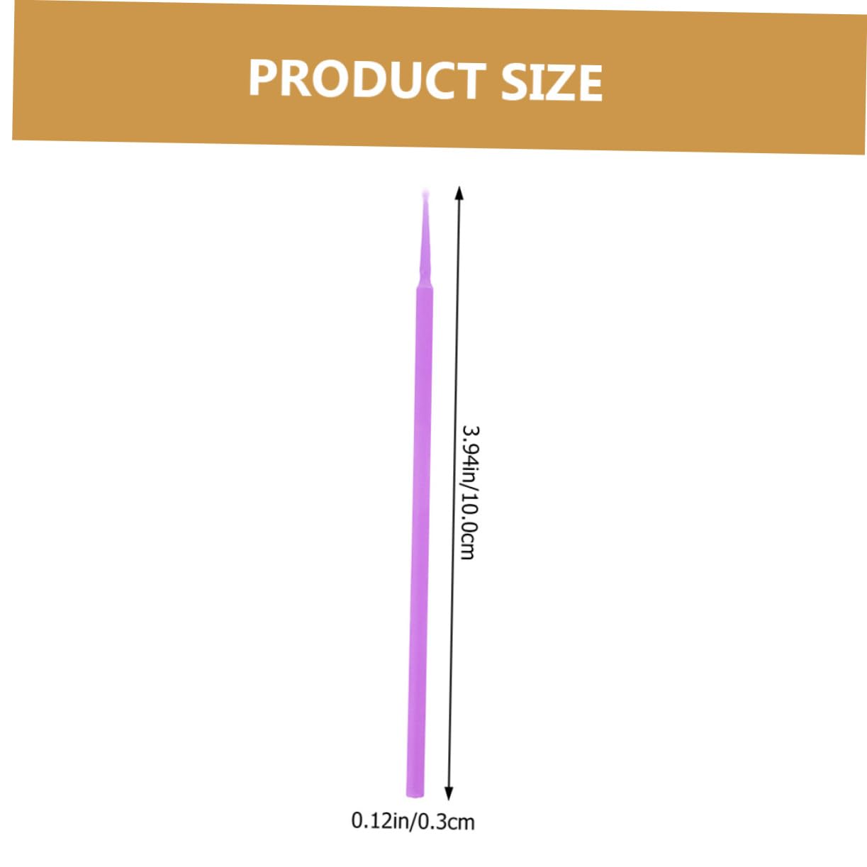 Mikinona Multi-purpose Beauty Swabs 4 Pack Makeup Applicators Beauty Sticks Safe Eyebrow Applicator Sticks