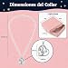 Imagen de Perez&Fairy Collar Ratoncito Perez para Niñas con Circonitas