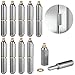 10 PCS 3-1/2 in Weld On Hinges, Weldable Hinge with Grease Zerk, Greasable Pivot Hinge for Metal Gates, BBQ Smoker, Doors, Trailers, Toolboxes, Welding Projects