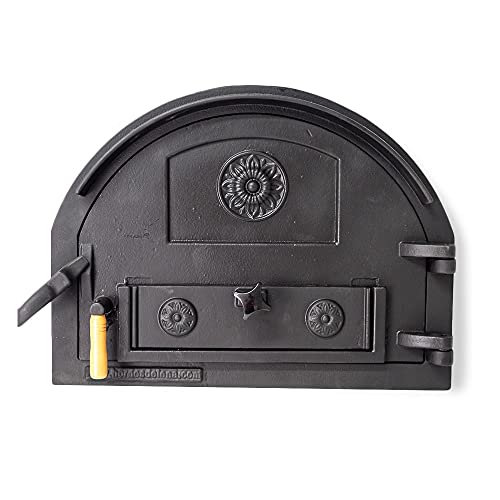 Puerta de fundición para Horno de leña de tamaño reducido (Peso: 16...