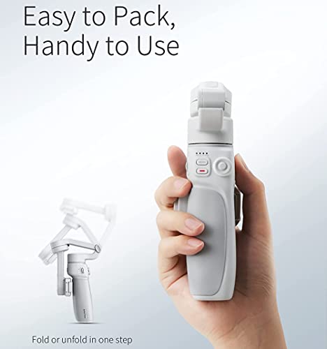 Image of Zhiyun Smooth Q4 Combo Gimbal Stabilizer for Smartphone iPhone Android Cellphone,3-Axis Phone Gimbal w /Built-in Extension Rod Selfie Stick,Megnetic Fill Light,Carrying Bag,Tripod,Grey