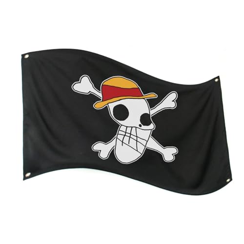 Bandera de una pieza pirata Anime Luffy Luffy