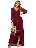 Ocasión: Adecuado para ser usado como vestido de dama de honor, también adecuado para ser usado como vestido de invitada a la boda. Además, bodas sencillas, fiestas de playa, fiestas de cócteles, etc., también son muy adecuadas.