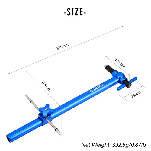 Tiseker Derailleur Hanger Alignment Gauge Tool For Road Bike, Mountain Bicycle, Mtb Frame Rear Dropout Derailleur #TOP5