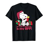 Peanuts Snoopy Gifts BFF Christmas T-Shirt