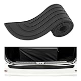 Car Rear Bumper Protector Guard,Anti-Slip Rear Bumper Guards for Cars Protect Trunk Door Sill & Hides Scratches,Anti-Scratch Car Bumpers Protector Cars Accessories