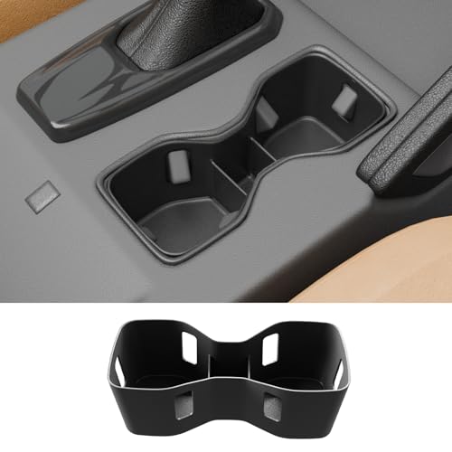 Dattumar Center Console Cup Holder Compatible with 2022-2025 2026 Nissan Frontier Insert Silicone Drink Organizer Holder for 2024 Nissan Frontier Accessories (Center Console Cup Holder)