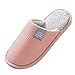 Chaussons Femme Chaud Mousse Mémoire Pantoufles Femme Antidérapant Pantoufles D'intérieur Chaussons D'extérieur Toison de Corail Doublure Chausson pour Hiver#469