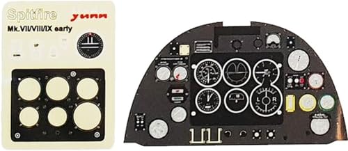 Spitfire Mk.9 early panneau d'instrument Yahu Model YMA2413