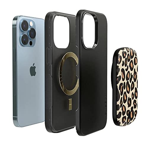 Casely Power Pod | Magsafe Compatible Battery Pack | Into The Wild | Leopard Print Power Pod (5,000 Mah) #TOP4