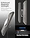 Spigen for Galaxy S25 FE Case, Tough Armor MagFit [Kickstand] [Compatible with MagSafe] [Military-Grade Protection] - Gunmental Gunmetal