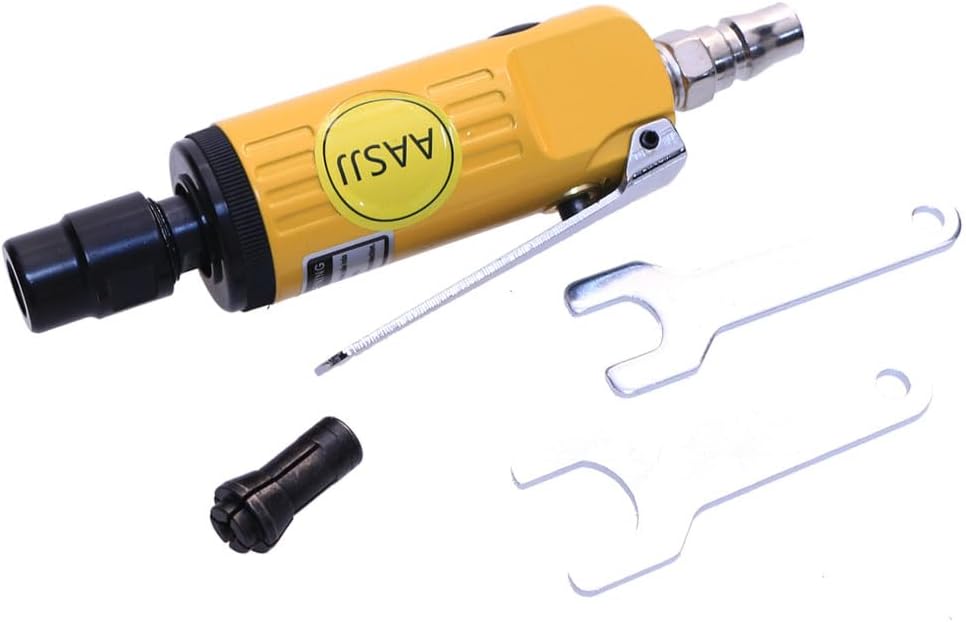Pneumatic Air Mould Grinder Welder, Carpenter Details, Polisher 1/4" Collet 25000rpm (AT-7033M)