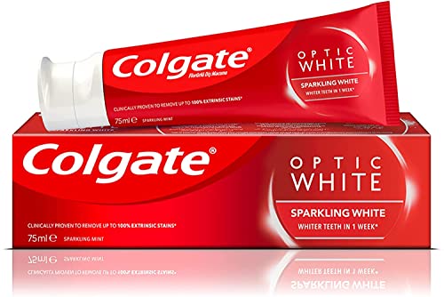 Image of Colgate Optic White Sparkling White Whitening Toothpaste, 75Ml, Pack Of 1