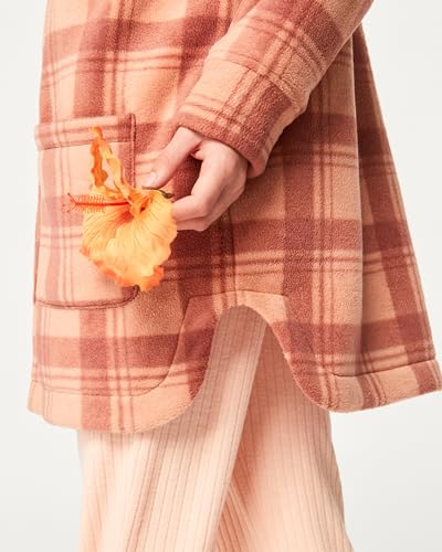 Roxy Girls' Ocean Quiet Flannel Jacket4