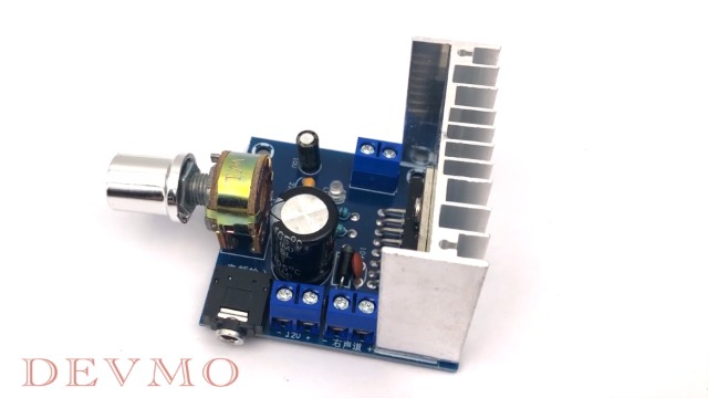 Amplificateur Audio Stéréo TDA7297 12V - 2x15W - Module Ampli Double Canal Pour Enceintes, TV, Radio - 2