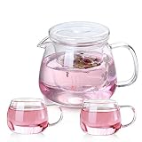 Nuestros teteras de vidrio son minimalista y fácil de usar.Con un vaso de vidrio de borosilicato y un filtro de inmersión de acero inoxidable de grado alimenticio, el té de inmersión no contendrá sustancias químicas nocivas, la lixiviación de plástico y retrogusto.