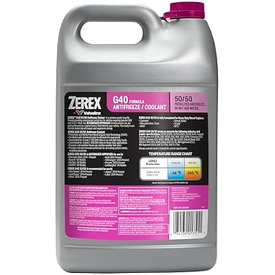 Zerex G40 50/50 Ready-to-Use Antifreeze Coolant 1 Gallon