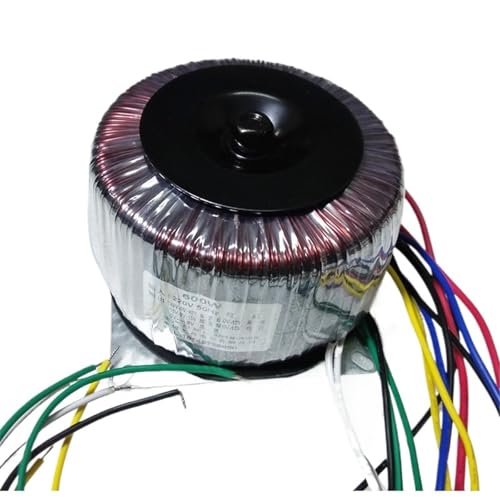 KZNHSBGC Iron core Dual 40V 600W All-Copper Wire toroidal Transformer Fever Amplifier Board toroidal Power Transformer