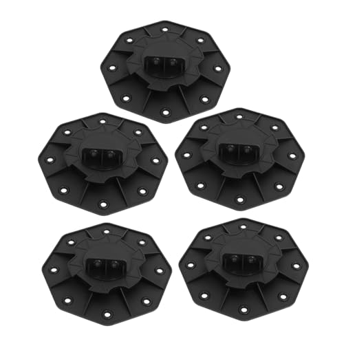 ARTIBETTER Flooring Support Pedestals 5pcs Sturdy Deck Raising Support Weatherproof for Outdoor