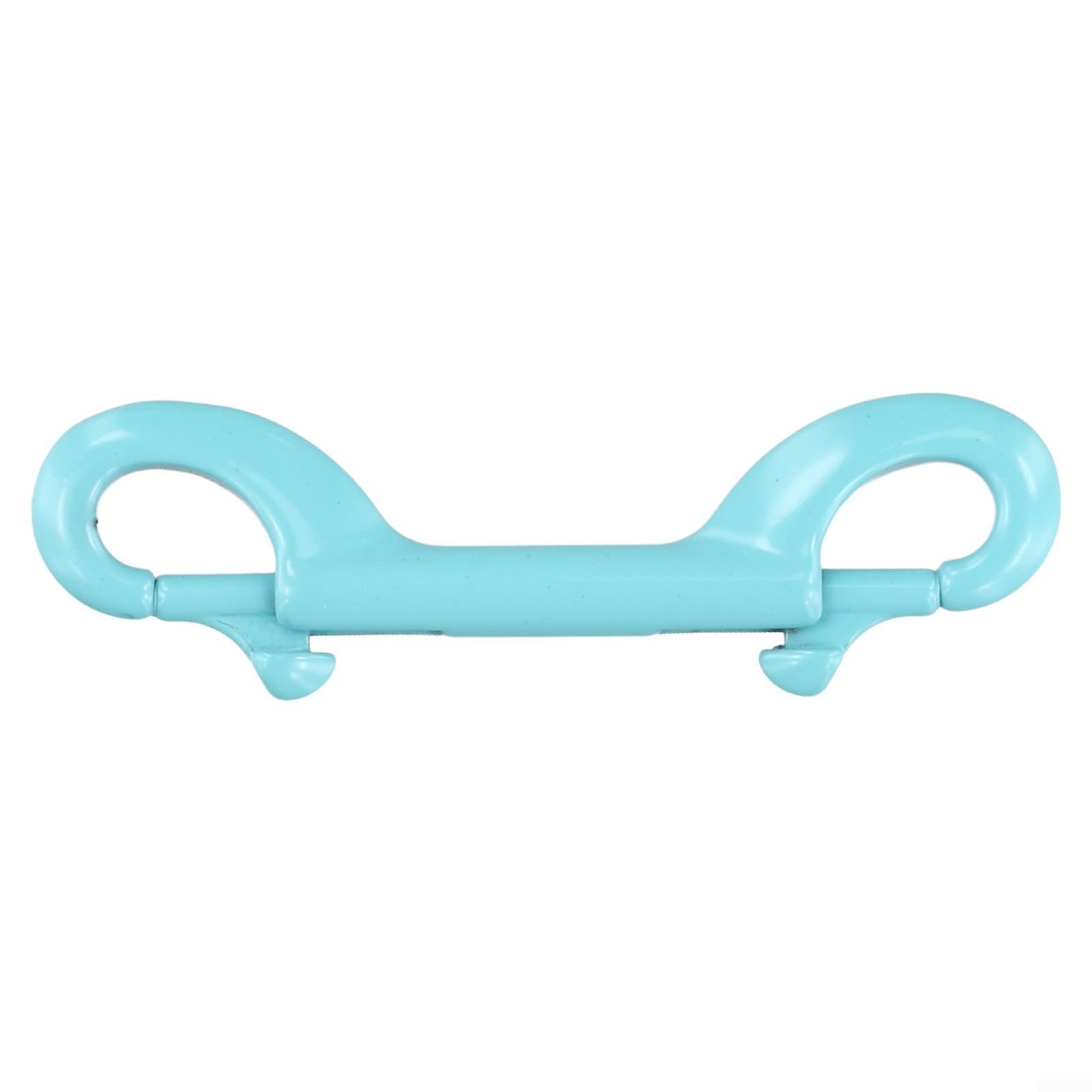 QuivyLivy Diving Double Ended Clip Hook, Quality 316 Stainless Steel Construction, 90MM Bolt Snap For Scuba Gear, One-Handed Operation For BCD And Weight Belts, Black(Blue)