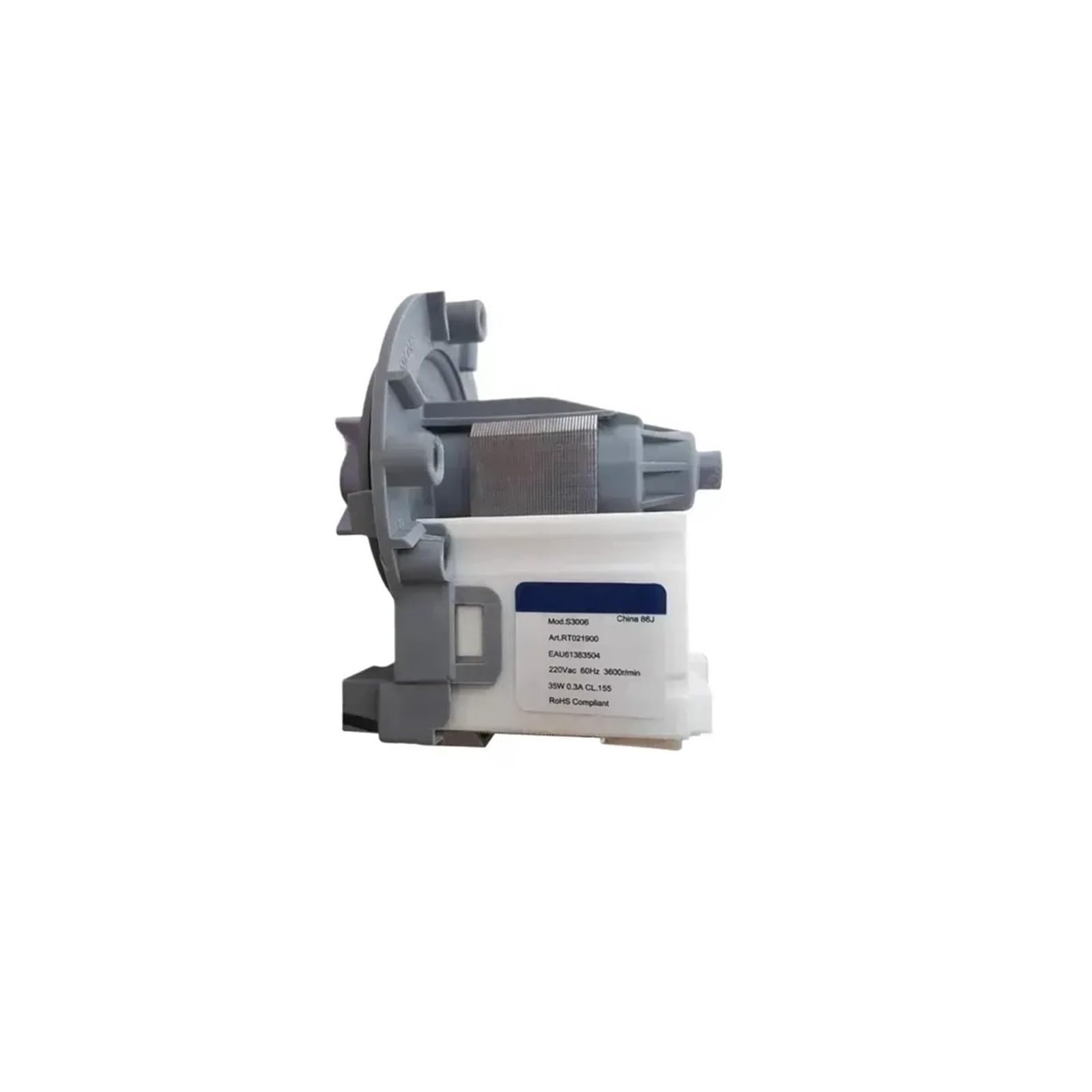 Kompatibel Mit Universal Waschmaschinen-Ablaufpumpenmotor S3006 B30-5A 220V 50Hz EAU61383504 Ersatzteile For Den Waschmaschinenablauf(Replacement Model)