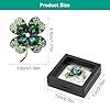 APOMOONS Broche femme, Broche trefle a 4 feuilles, Broches pour vêtements avec boîte cadeau, Broche élégante fleur à épingler femme cristal, Broche strass pour costumes sacs chapeaux fêtes mariages #1