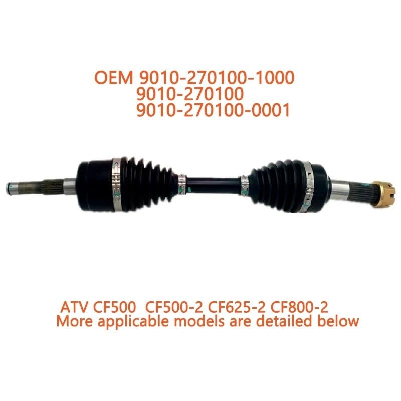 Conjunto de eje de transmisión CF500 delantero izquierdo para ATV X5 800 3