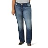 Wrangler-Womens-Retro-Mae-Plus-Size-Mid-Rise-Boot-Cut-Jean Wrangler womens Retro Mae Plus Size Mid Rise Stretch Boot Cut Jeans, Dark Blue, 20-34 US