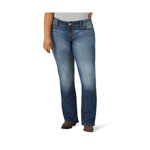 Wrangler-Womens-Retro-Mae-Plus-Size-Mid-Rise-Boot-Cut-Jean Wrangler womens Retro Mae Plus Size Mid Rise Stretch Boot Cut Jeans, Dark Blue, 20-34 US