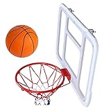 Fácil de configurar para móvil: Este aro de baloncesto se puede instalar a cualquier altura.Es adecuado tanto para niños y adultos para jugar.