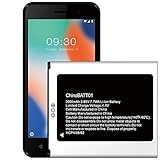 Soseieiu ChinoBATT01 Replacement Battery,(𝟮𝟬𝟮𝟯 𝗡𝗲𝘄 𝗨𝗽𝗴𝗿𝗮𝗱𝗲𝗱) 2000mAh Compatible with Assurance Wireless/Sprint UniMax UMX U683CL U693CL U696CL