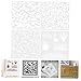 UTHCLO 4pcs Reusable Painting Stencils Art Templates for Crafts Projects Home Decor Scrapbooking for All Skill Levels Creativity Hands Ability