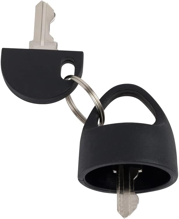 Deluxe Easy Pull Key Set for Pride Mobility Scooter - Premium Replacement Keys (Set of 2) for Pride Go-Go Sport Elite Traveller, Pride Victory, Revo, Zero Turn, Legend, GoGo Ultra LX Power Wheel Chair