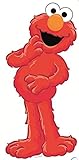 8 Inch Elmo Standing Smiling Decal Sesame Street Removable Wall Sticker Peel Self Stick Adhesive Art Home Kids Room Decor Vinyl Decoration Nursery Boys Girls 4 by 8 1/2 inch