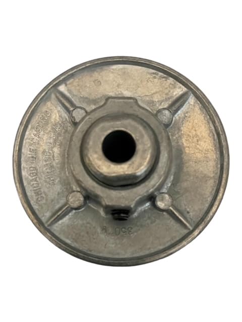 3-1/2" x 1/2 bore, Body and Ring, Variable Pitch, Chicago Die Cast Pulley 350VP5, 100% Made in the USA!