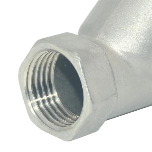 Filtro tipo Y de acero inoxidable 304 para solucionar baja presión por suciedad en la red 6