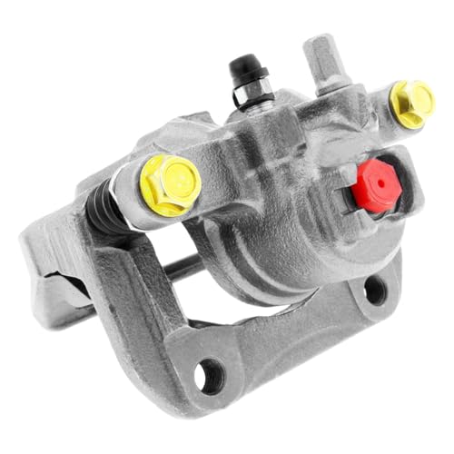 Image of Detroit Axle - Pair Rear Brake Calipers for 2010-2014 Subaru Legacy Outback | Disc Brake Calipers with Bracket Replacement