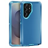 Cljlixcy Galaxy S25 Ultra Case, Drop Protection Full Body Heavy Duty Case,Shockproof/Drop/Dust Proof 3-Layer Protective Durable Cover for Samsung Galaxy S25 Ultra 5G Blue