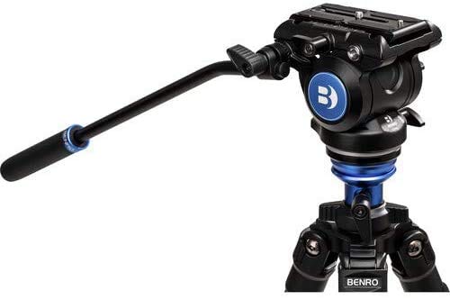 Amazon.com : Benro A2573F Aluminum Video Tripod with S4PRO Fluid