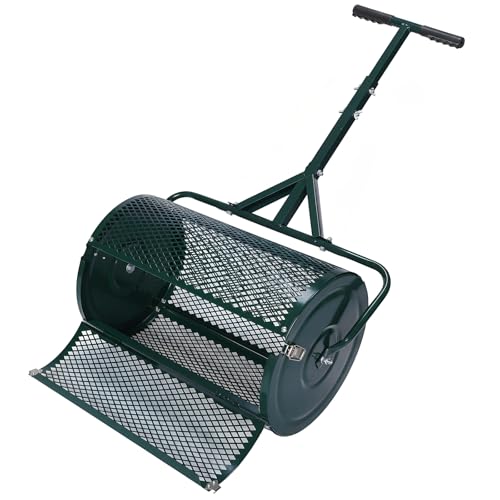 Rodillo esparcidor de fertilizante ajustable 23.6 pulg