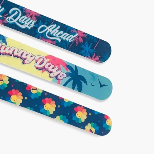 Natural Nail Files Set of 3 Patented Micro-Bead Technology for