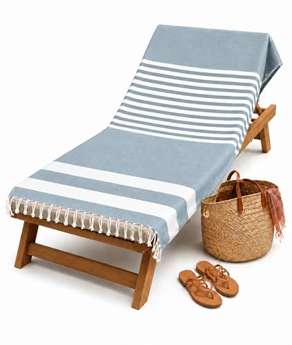 Intimitaly Grande serviette de plage en coton fouta 90 x 170 cm, 85 % coton, ultra légère et douce, séchage rapide, 180 g/m², pour plage, piscine (gris, modèle 2)