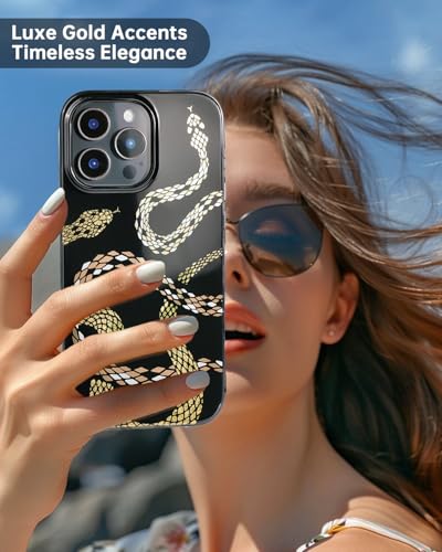 Coque iPhone 16 Pro Max MagSafe design serpents premium
