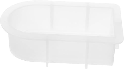 Miniatura 5 de COHEALI Molde de vela en forma de U, molde de yeso para jabón, molde de baño, molde de resina geométrica, molde de resina de arco, molde de barra de