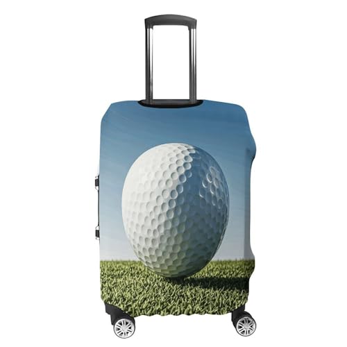 Golf Ball Luggage Cover, Washable Elastic Suitcase Cover Protector Fit 18-32 Inch Luggage4