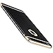 Torras Lock Series Ultra-thin 3 in 1 Matte Electroplate Frame Case for Apple iPhone 6/ 6S - Black